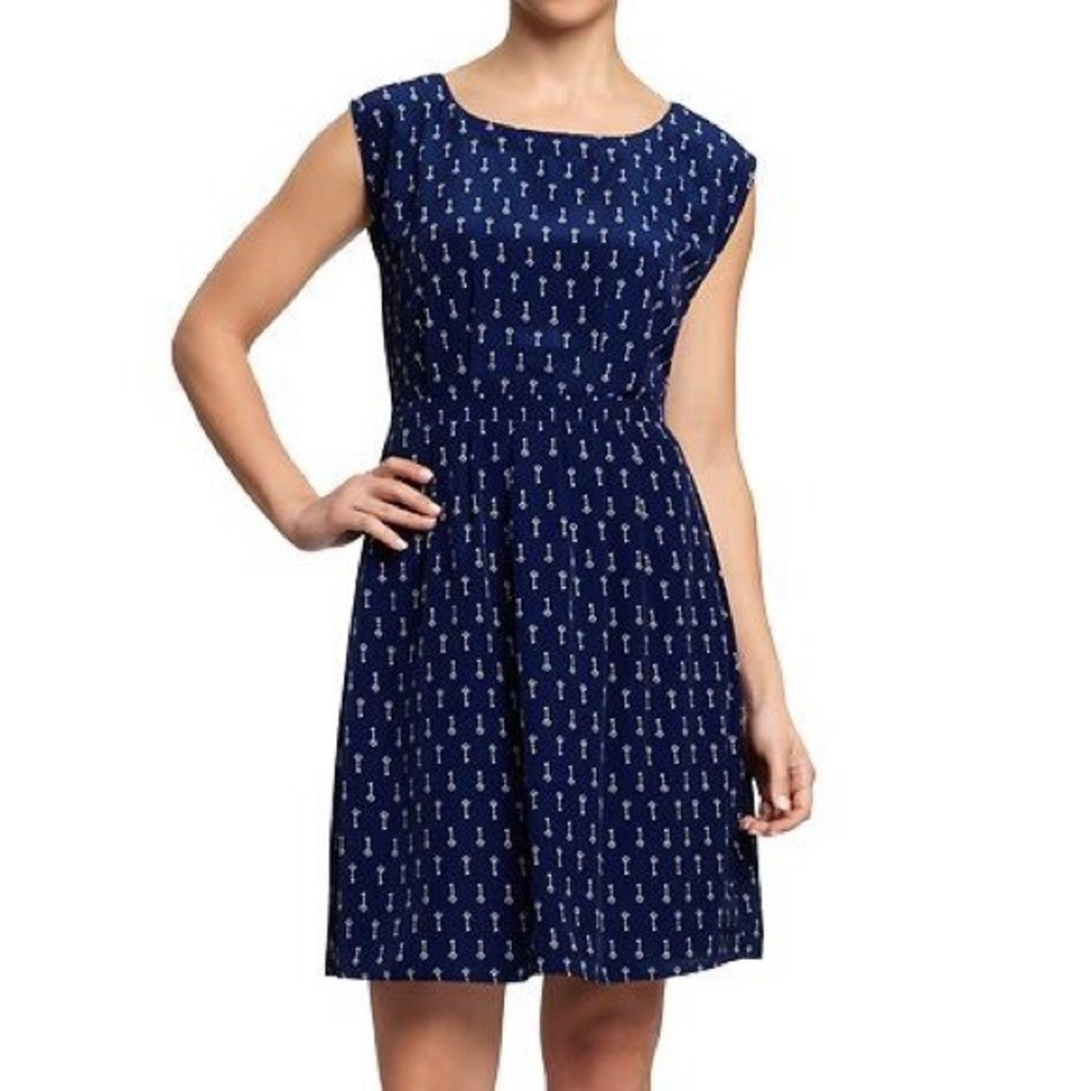 Old Navy Key Print Dress